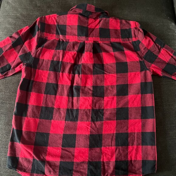 Linus Tech Tips Red Plaid Flannel - Picture 3 of 3